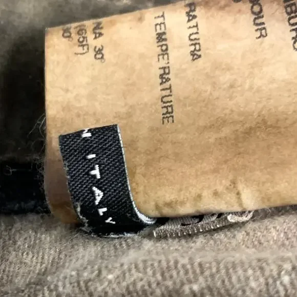 DRKSHDW Size 33 Grey Charcoal Distressed Denim Button Fly Shorts